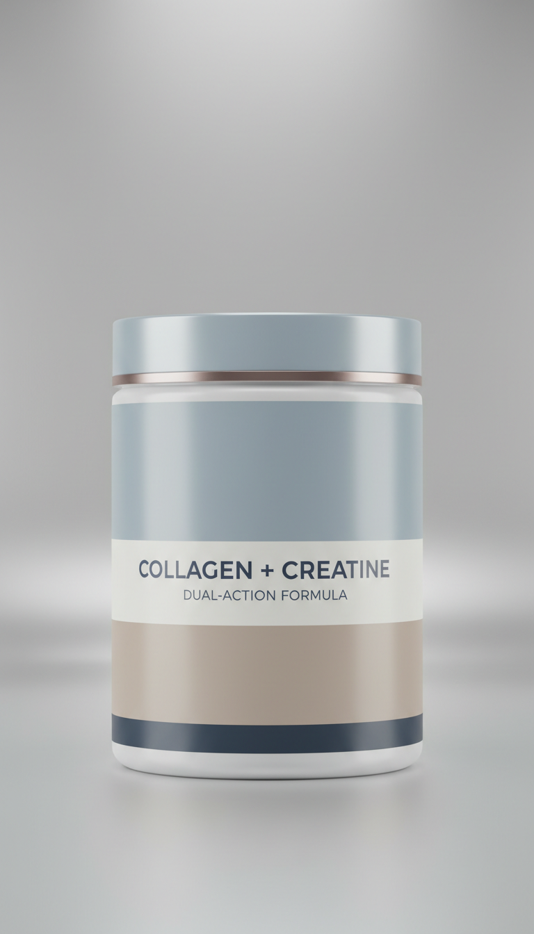 Collagen + Creatine Dual-Action Formula Canister